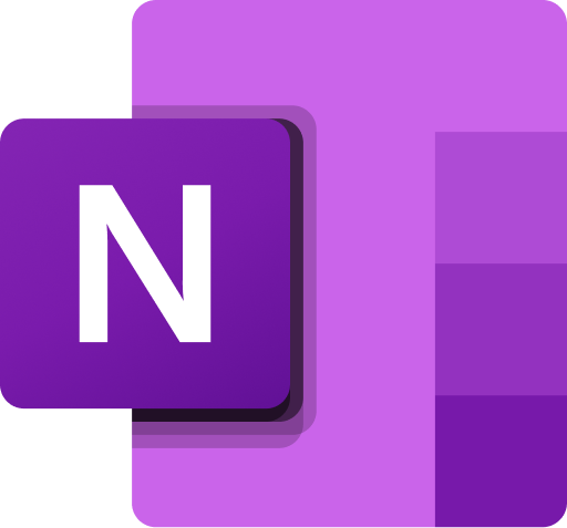 Microsoft OneNote Logo Icon (2024) - Free Download PNG, SVG, AI